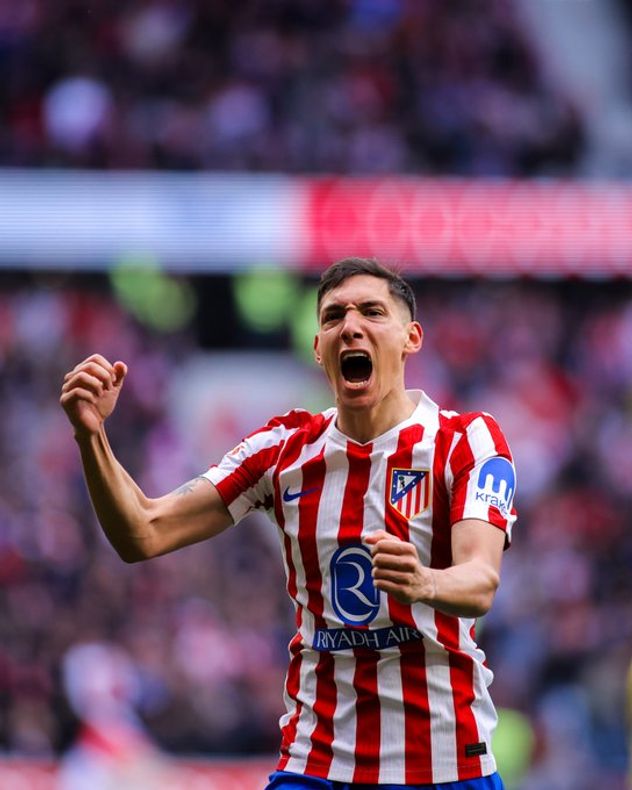 Nahuel Molina marcó un golazo para que el Atlético de Madrid le gane 1-0 al Getafe.
