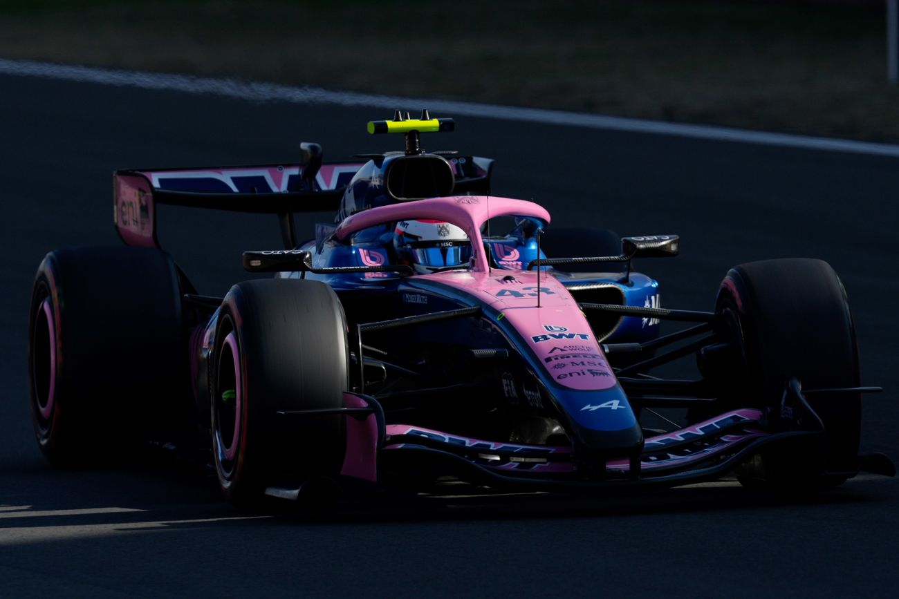 Franco Colapinto en el GP de China.