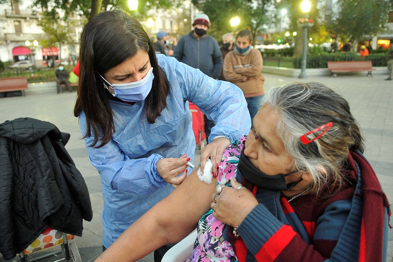 Vacunación antigripal.
