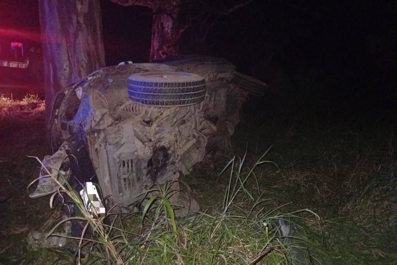 La Paquita. El siniestro fatal ocurrió en la ruta provincial 17. (Policía de Córdoba)