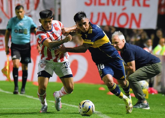 Boca visitó a Unión por el Torneo Apertura. 