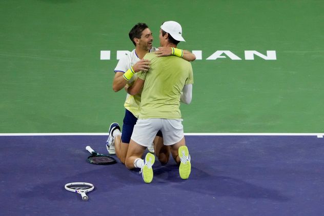 Guido Andreozzi y Manuel Guinard se consagraron campeones del Masters 1000 de Indian Wells.