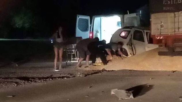 El grave siniestro ocurrió en la ruta 127, en Entre Ríos. (Infobae)
