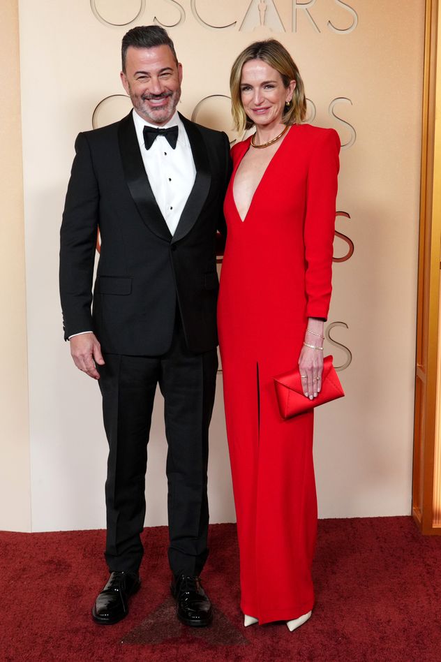 Molly McNearney y Jimmy Kimmel.