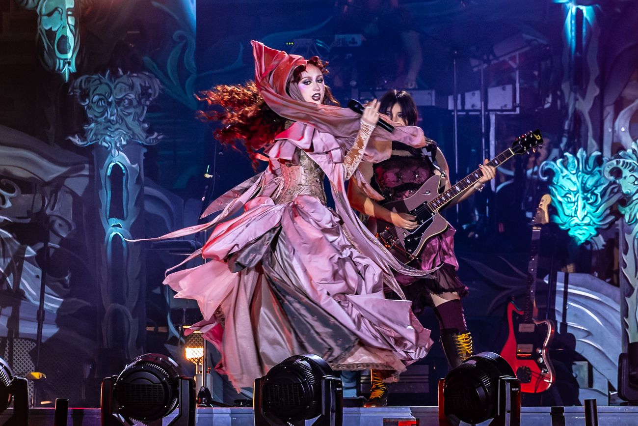 Chappell Roan, como una princesa salida de un cuento, en Lollapalooza Argentina 2026.