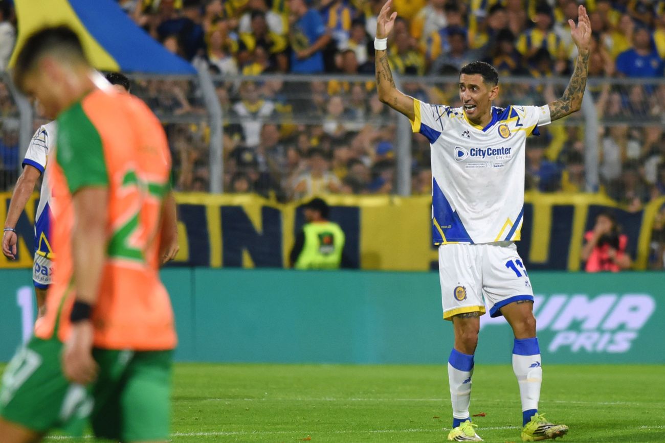 Di María, figura de Rosario Central.