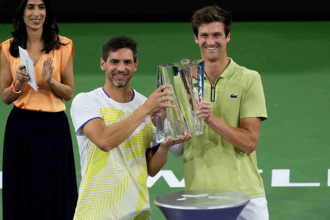 Guido Andreozzi y Manuel Guinard se consagraron campeones del Masters 1000 de Indian Wells.