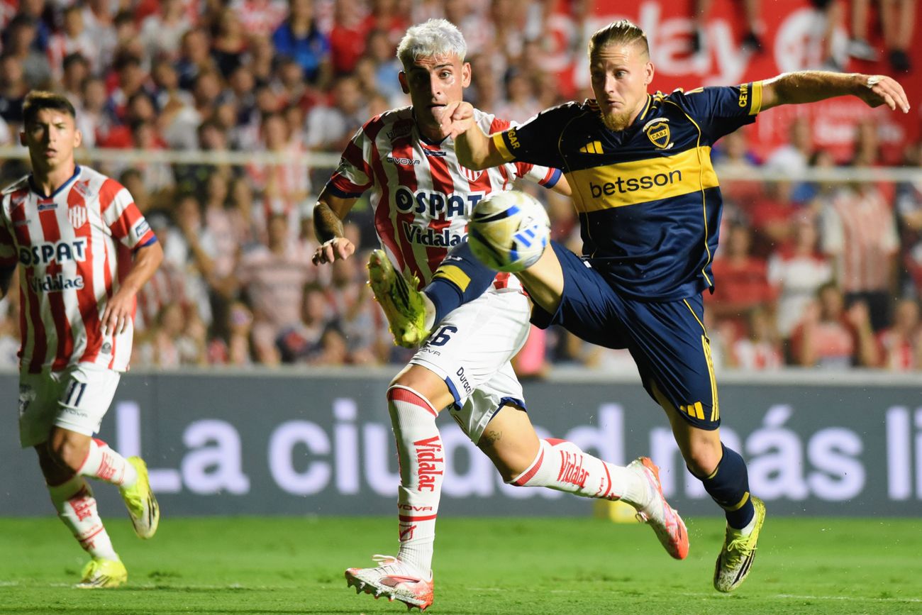 Boca visitó a Unión por el Torneo Apertura. 