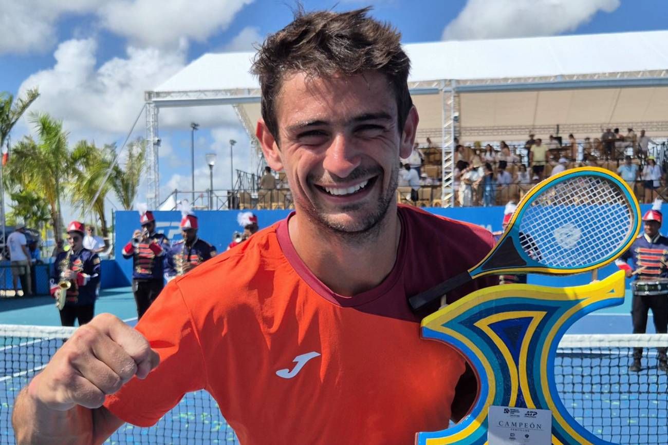 Mariano Navone se quedó con el título en el Challenger de Punta Cana.