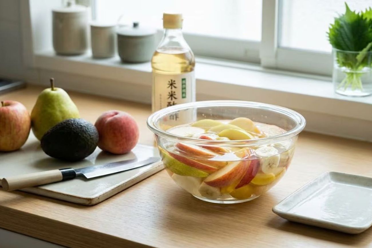 Ni azúcar ni recipientes especiales: el truco japonés para que la fruta cortada no se oxide.