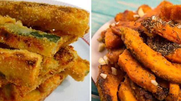 Bastones de zapallo: el snack saludable y crujiente que es tendencia en la cocina.