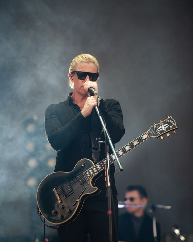 Interpol se presentó en el escenario Samsung.