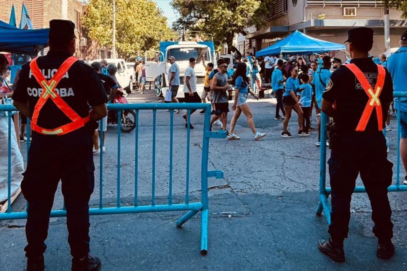 Detuvieron a cinco personas y hubo incidentes en el operativo del clásico entre Talleres y Belgrano