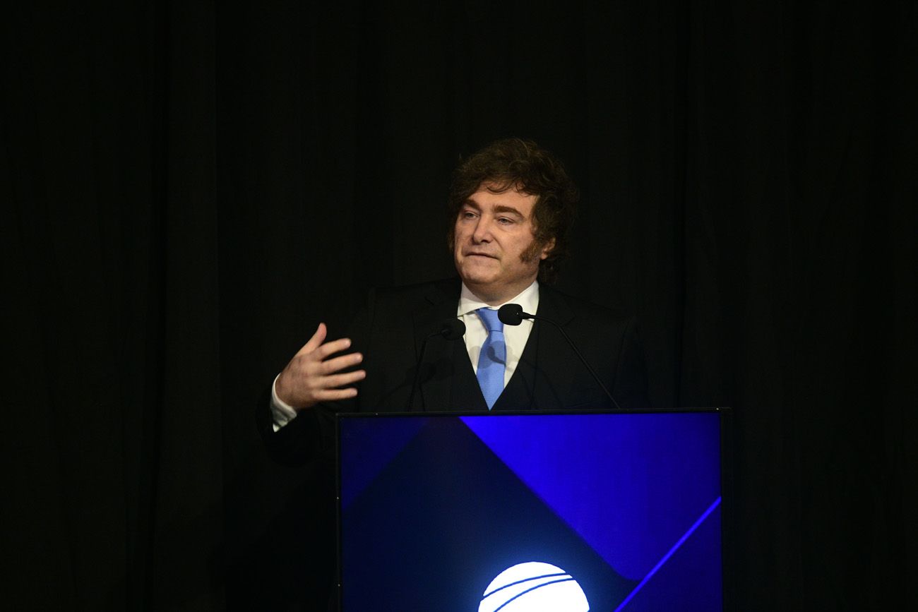 Javier Milei, presidente de la Nación.