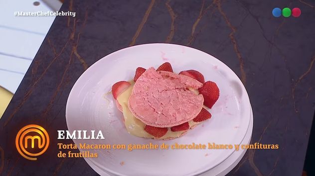 El postre de Emilia Attias.