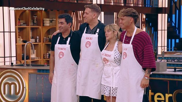 Los semifinalistas de MasterChef Celebrity (Telefe).