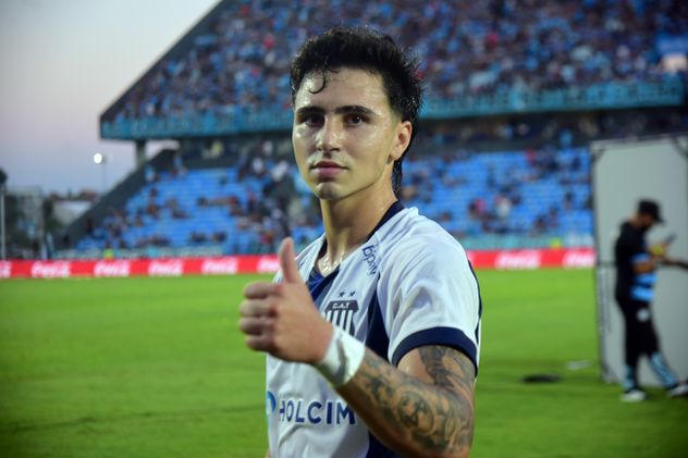 Santiago Fernández. Fue figura ante Belgrano.