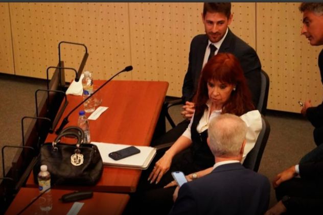 Cristina Fernández de Kirchner, en Comodoro Py.
