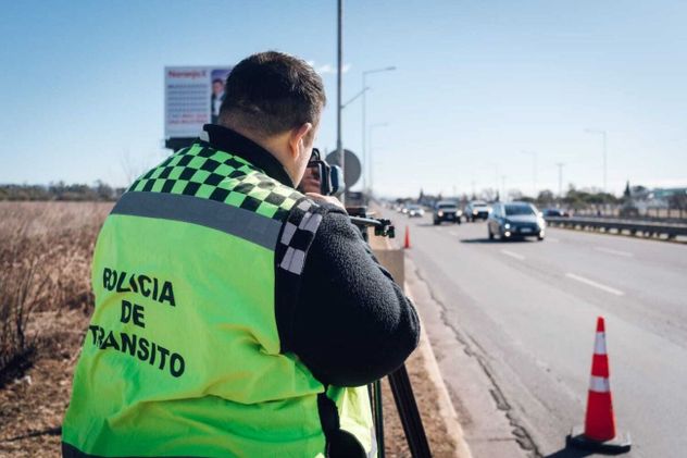 Controles de velocidad en la Ciudad de Córdoba. (Archivo)