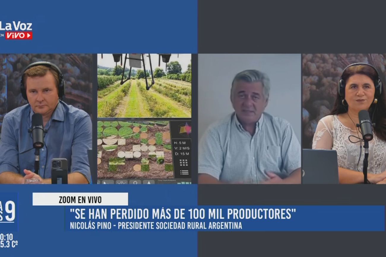 Nicolás Pino, presidente de la SRA.