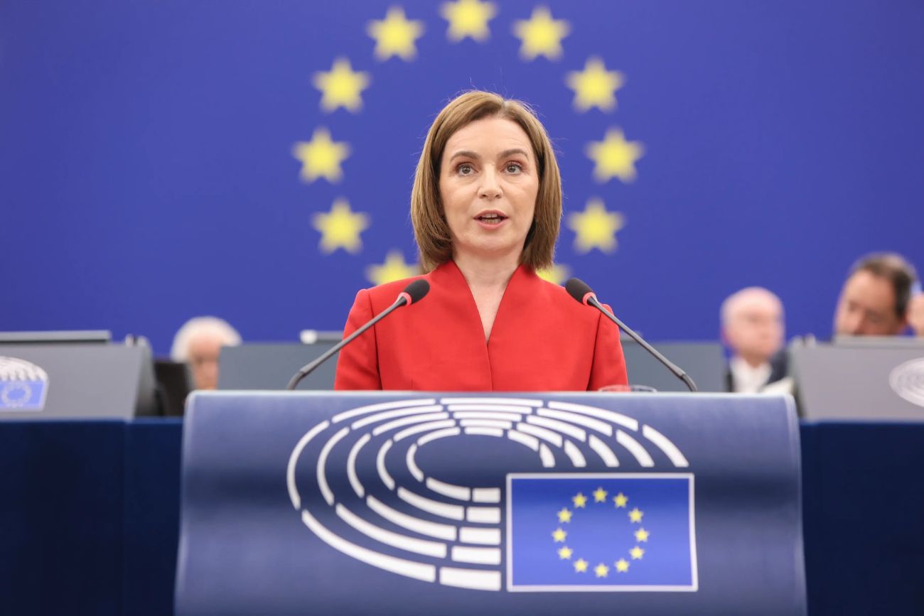 Maia Sandu, presidenta de Moldavia