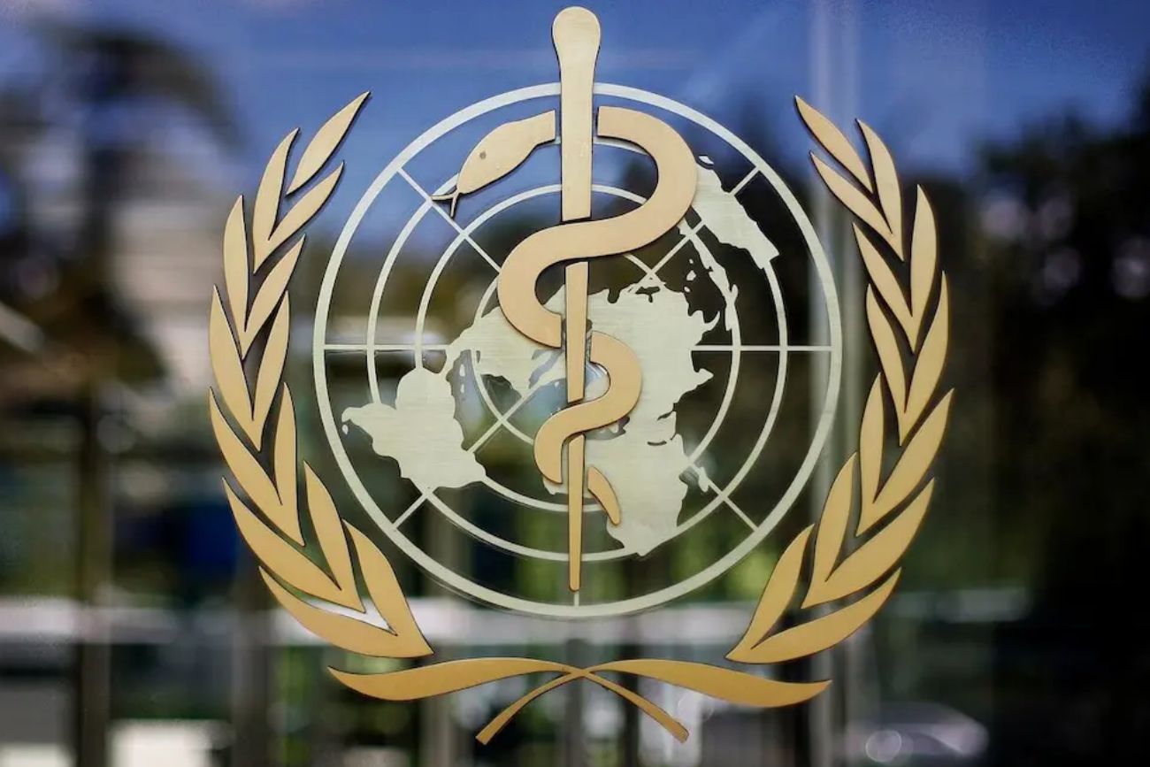 Símbolo de la Organización Mundial de la Salud (OMS).