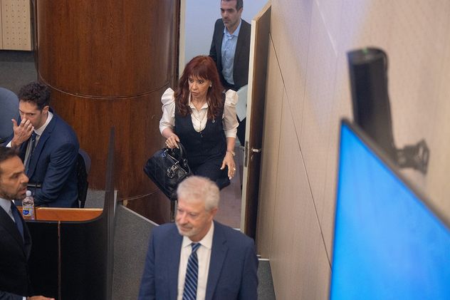 Causa Cuadernos. Cristina Fernández De Kirchner declara en Comodoro Py.