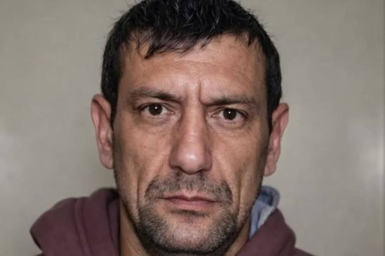 Darío Fernando Cárdenas, condenado a 15 años de prisión por haber matado a un hombre de un tiro en la cabeza. (Policía de Chubut)