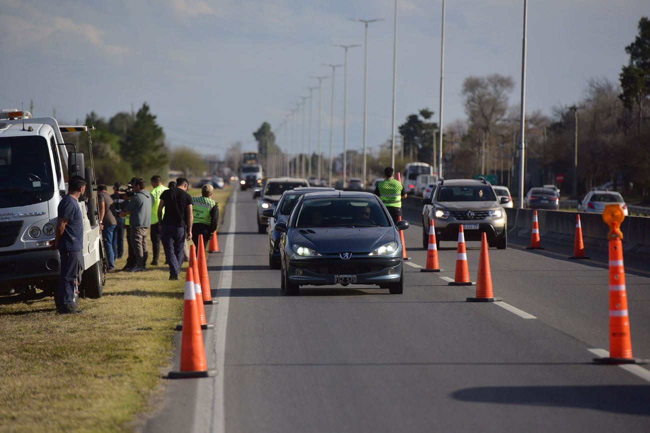 Controles de velocidad en la Ciudad de Córdoba. (Archivo)