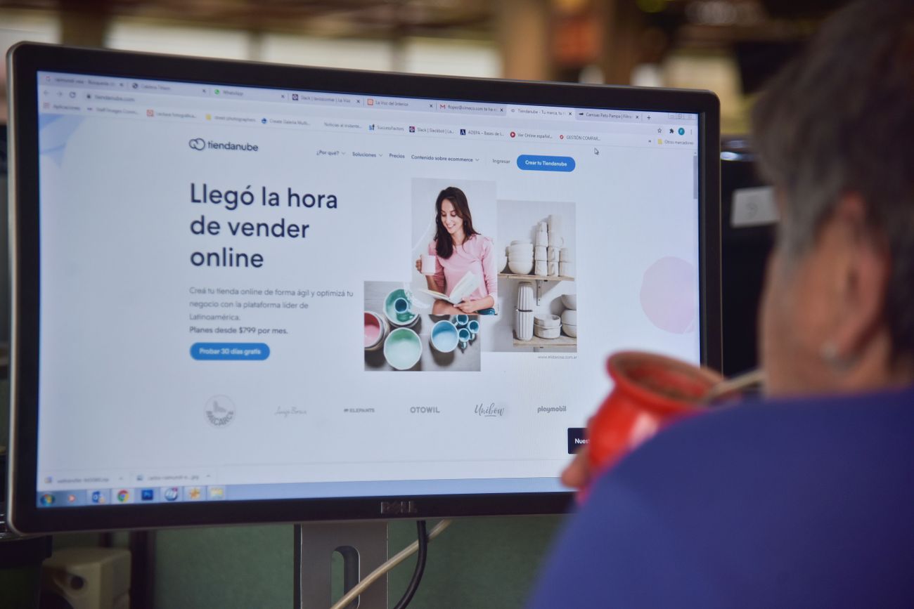 DIGITAL. Durante el año pasado se sumaron más de 1,3 millón de nuevos compradores en el comercio electrónico