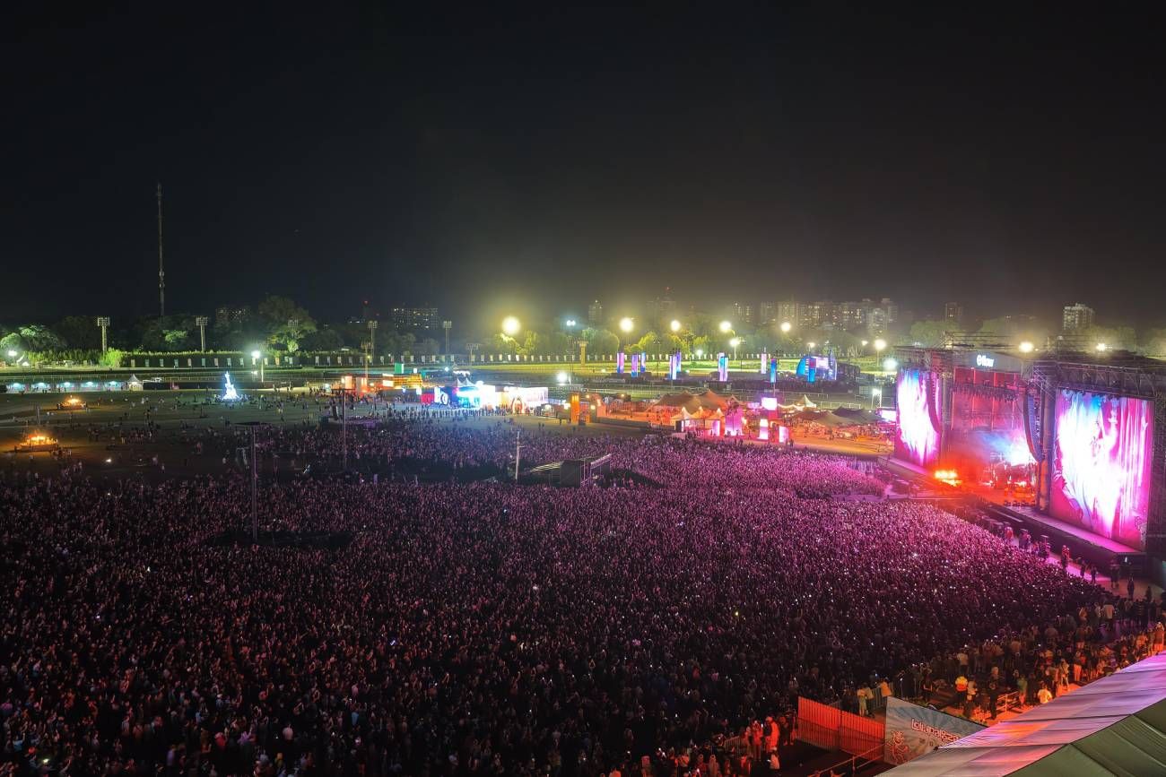 Lollapalooza Argentina 2026, explotado de gente. Según los organizadores, la edición tuvo una concurrencia de 300 mil personas. 