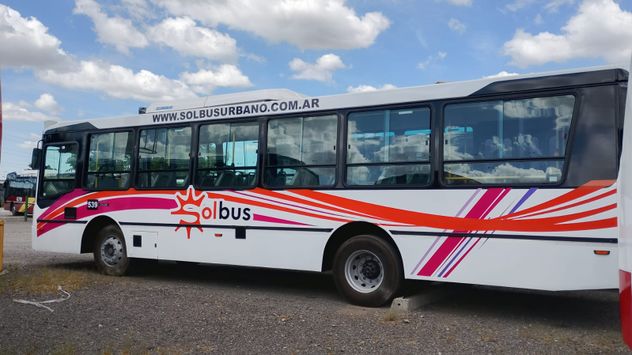 Una de las unidades que SolBus traerá a Córdoba.