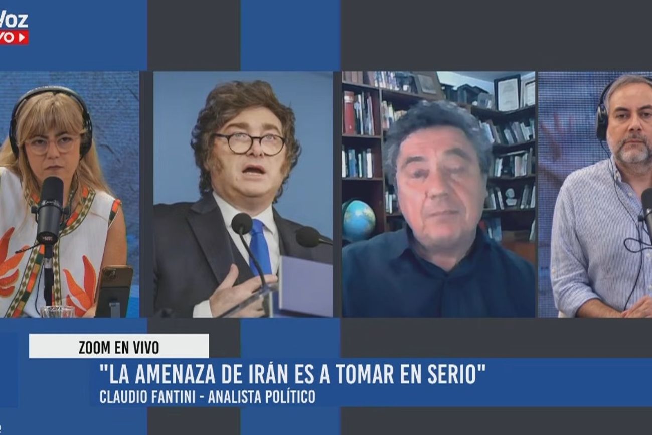Claudio Fantini y la amenaza de Irán contra el Gobierno argentino.