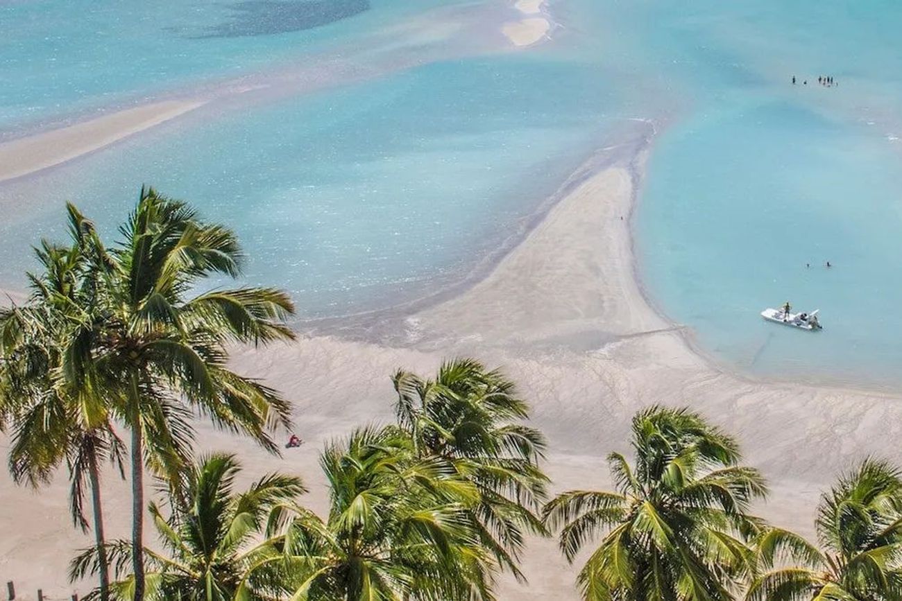 La playa de Brasil poco conocida que conquista con sus cocoteros