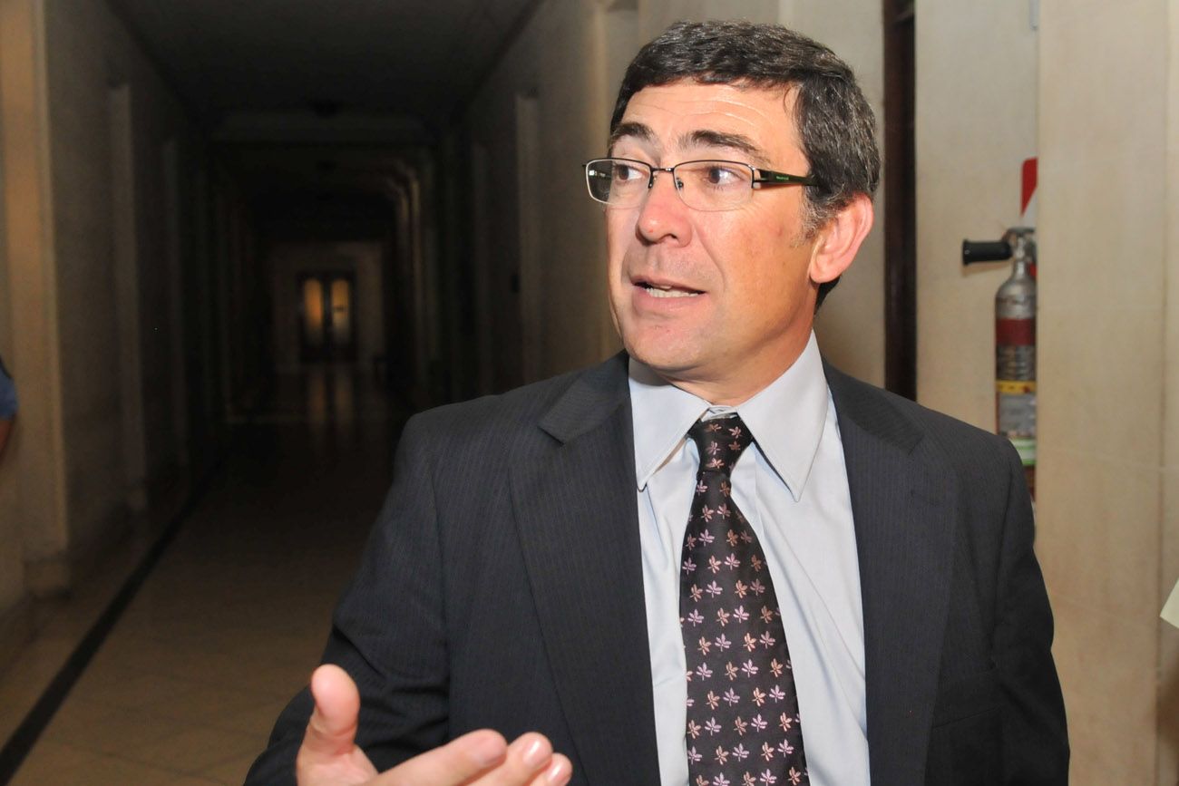 Fiscal Javier Di Santo, uno de los tres fiscales del caso Dalmasso sometidos al jury.