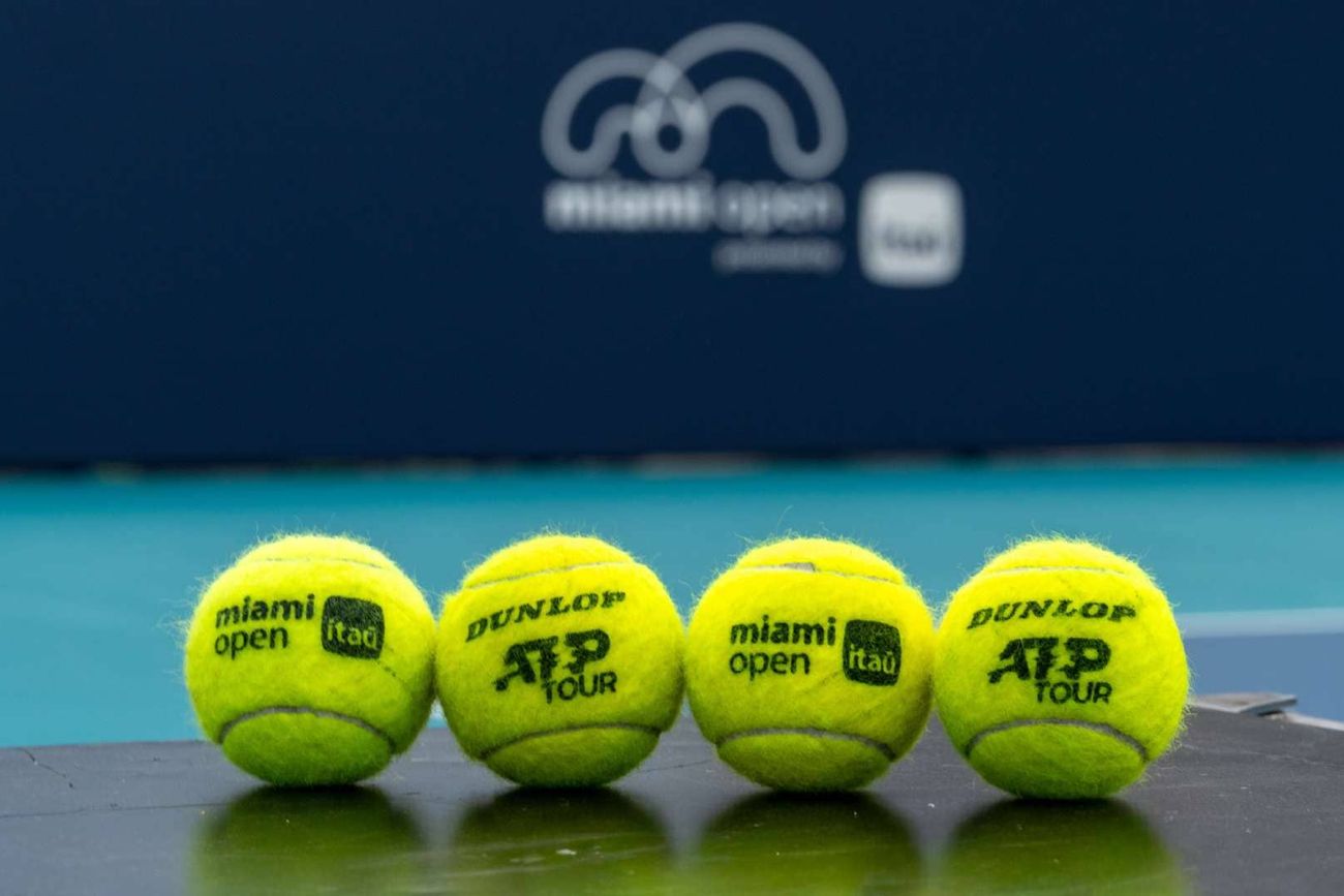 Las lluvias de este miércoles modificaron el programa en el Masters 1000 de Miami. (ATP Tour)