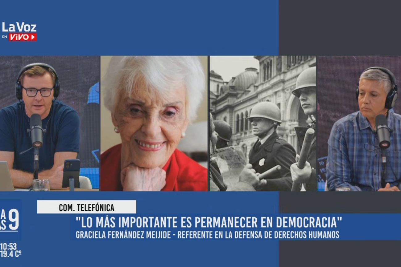 Graciela Fernández Meijide, a 50 años del golpe militar: La huella más fuerte es la permanencia de la democracia 