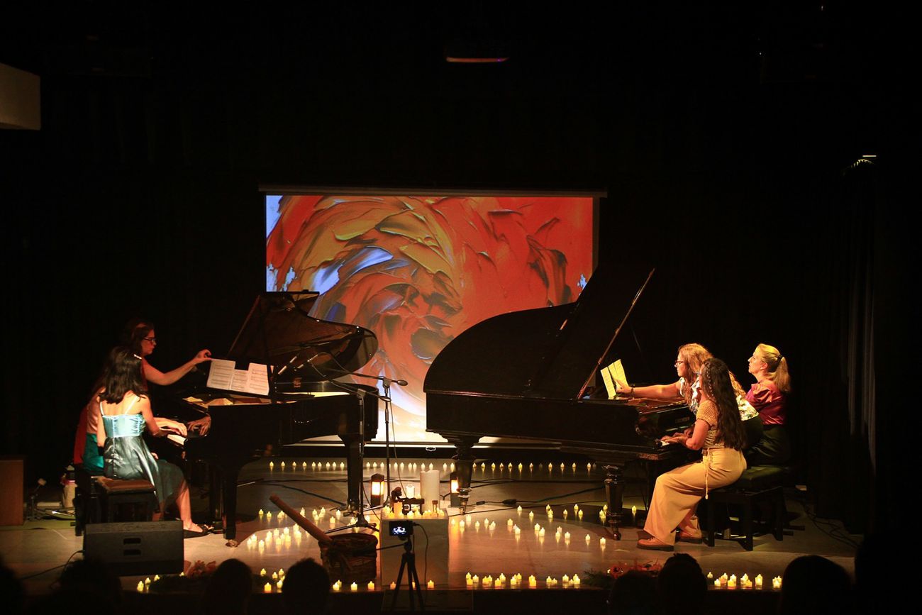 Hexapianas se presenta en el Teatro del Libertador.