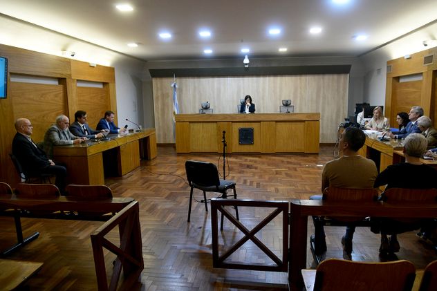 Juicio. El juicio oral, presidido por la jueza Inés Lucero, se realizó en la Cámara 2ª del Crimen de Córdoba. (Ramiro Pereyra / La Voz)