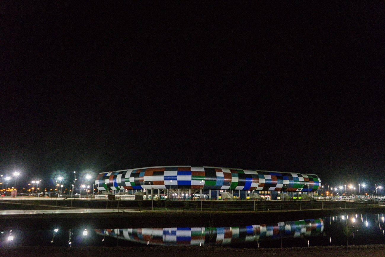 Estadio La Pedrera, en Villa Mercedes, San Luis.