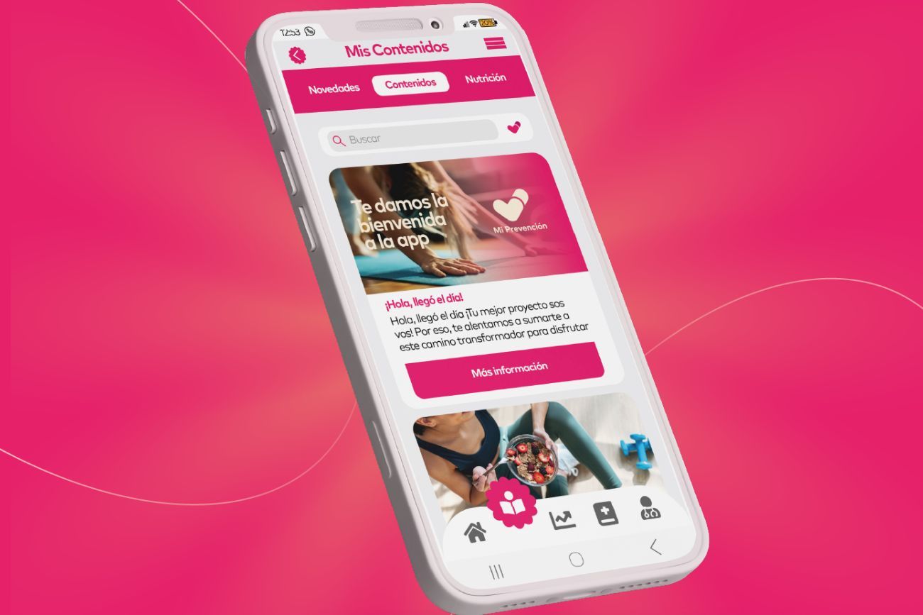 Mi Prevención, la app de bienestar de Prevención Salud, la prepaga de Sancor Seguros.