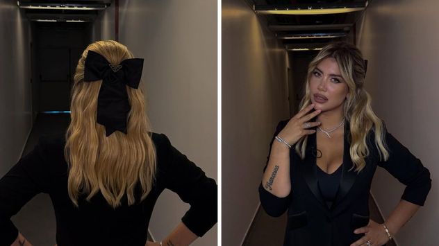 El accesorio millonario de Wanda Nara: cuánto cuesta el exclusivo moño de Prada con el que marcó tendencia.