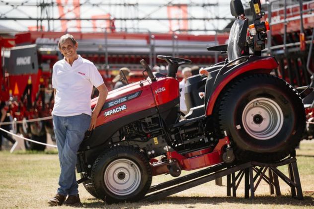El cierre de la participación en Expoagro estuvo a cargo de Carlos Castellani, presidente de Apache.