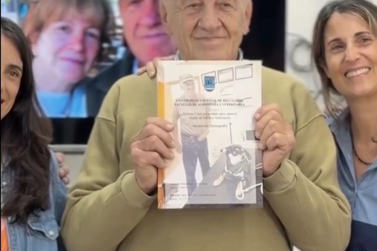 Rubén Buttafuoco: el piloto que aterrizó en su sueño de ser veterinario después de los 80 años