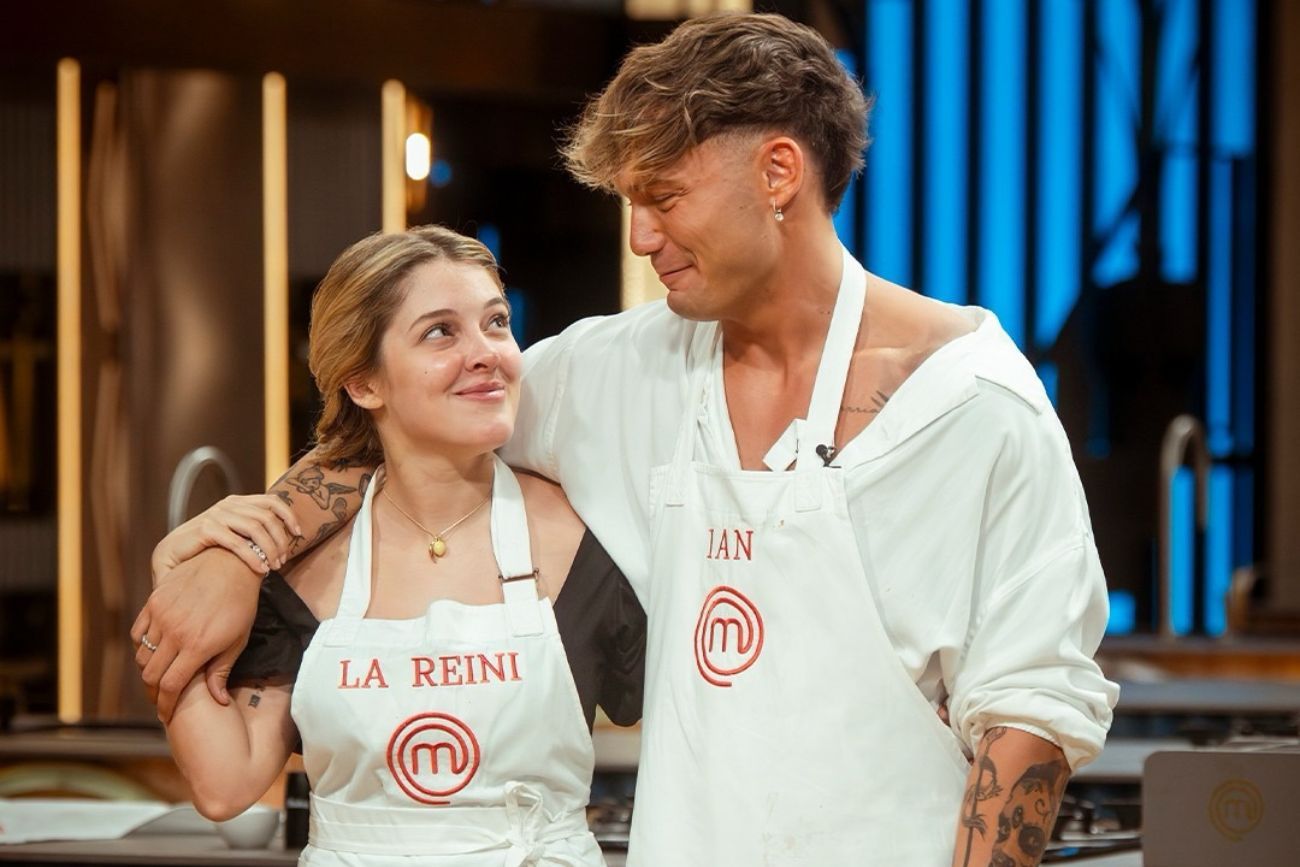 Sofía Gonet e Ian Lucas, finalistas de MasterChef Celebrity
