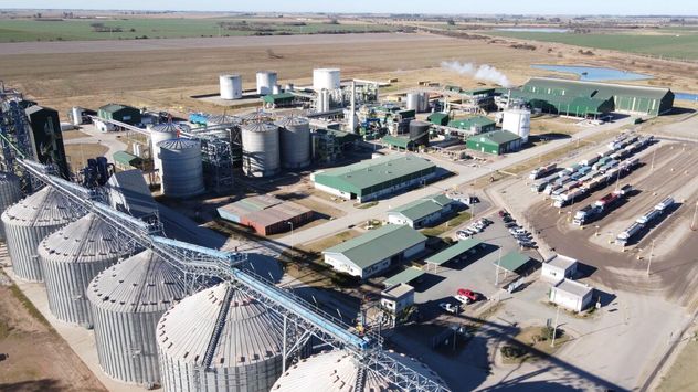 INVERSIONES. La planta de ACA Bio ubicada en Villa María amplió su capacidad de producción de etanol sobre la base de maíz.