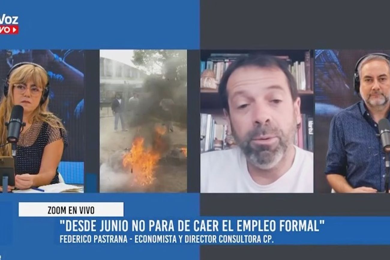 Federico Pastrana y los datos del desempleo en Argentina, que para él son cada vez más preocupantes. 
