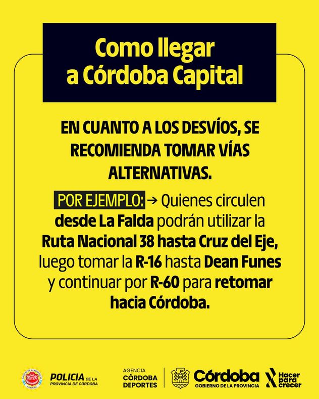 L’Étape Argentina by Tour de France: Cortes de tránsito previstos para este domingo 22