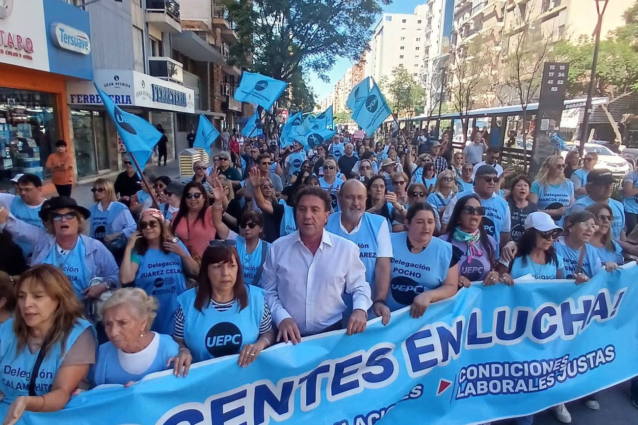 Córdoba. Docentes en lucha por paritarias. 