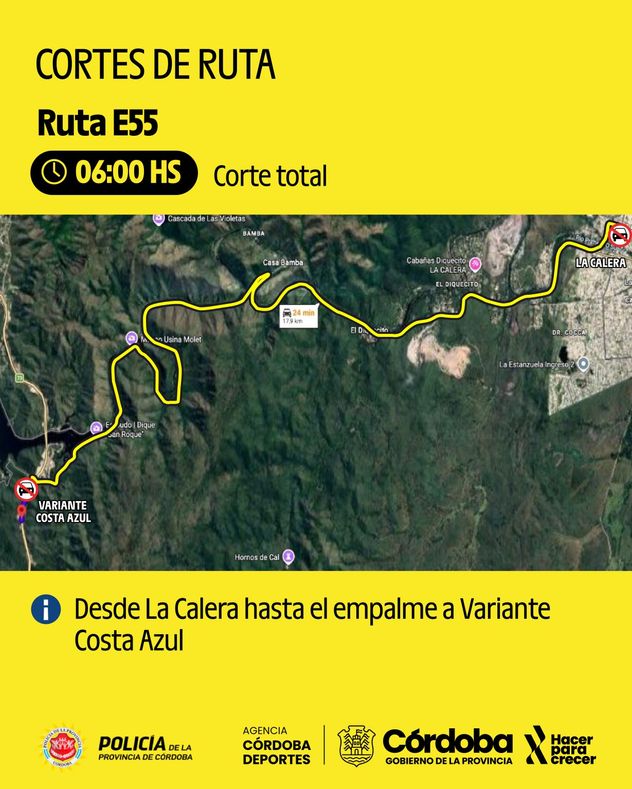 L’Étape Argentina by Tour de France: Cortes de tránsito previstos para este domingo 22